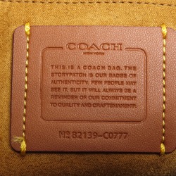 Coach C0777 Field 30 Color Block Handbag Leather Women's COACH