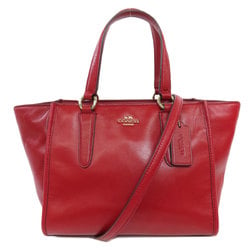 Coach 33537 Crosby Carryall Handbag Leather Women's COACH