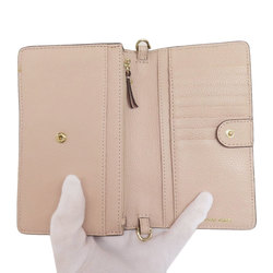 Michael Kors Shoulder Wallet Long Leather Women's