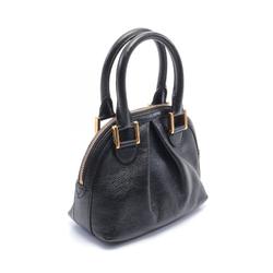 Chopard Handbag Bag Leather Women's Black