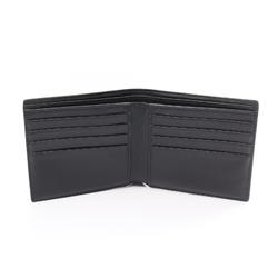 CELINE Bi-fold Wallet, Leather, Men's, Black, 10B653BEN.38SI