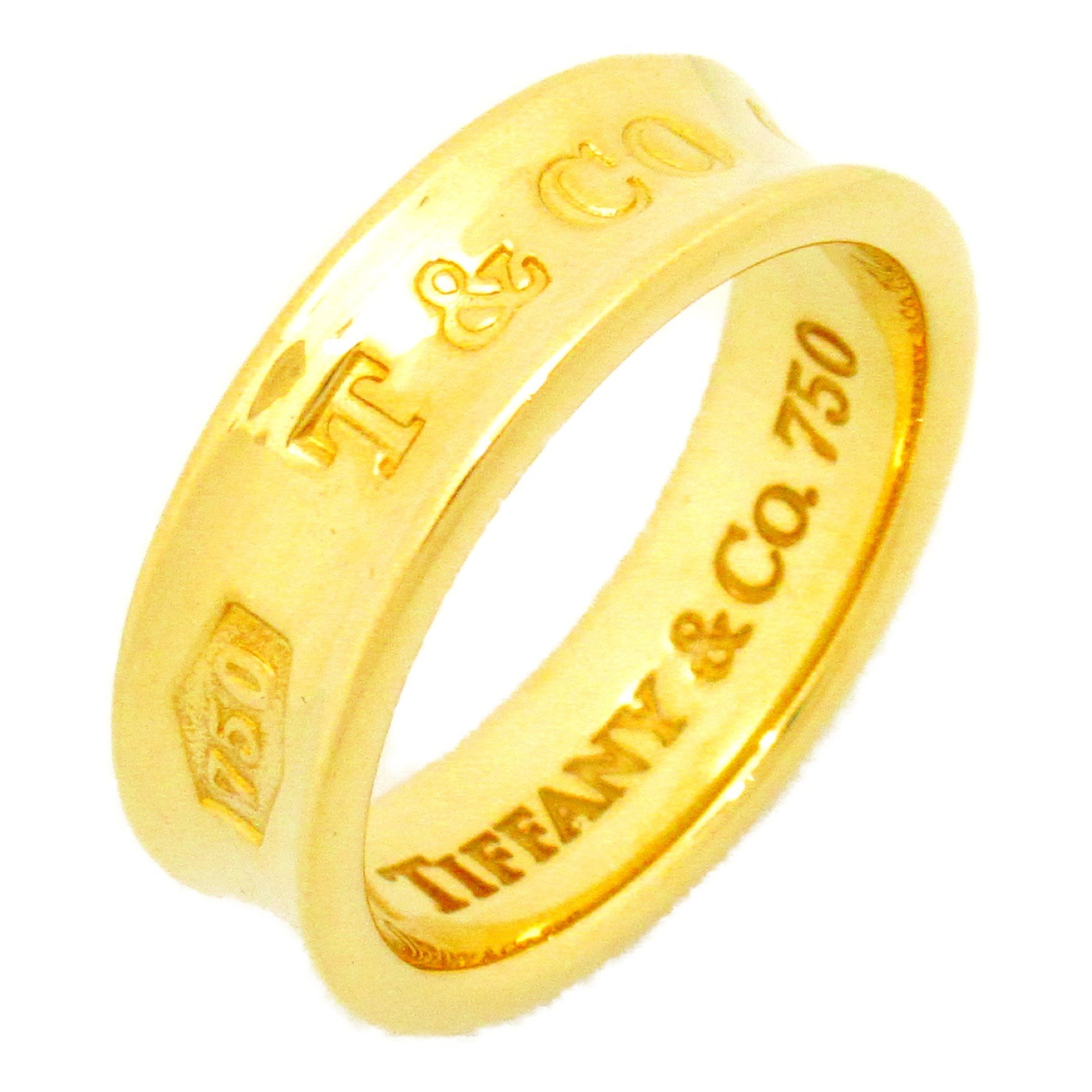 Tiffany & Co. 1837 Ring, 18K Yellow Gold, Women's, Gold