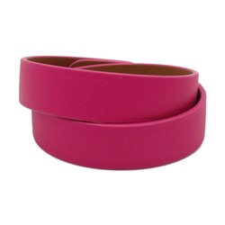 Christian Dior Dior 30 MONTAIGNE Double Bracelet, Calf Leather, Metal, Women's, Pink, B1760WOMCM35PM