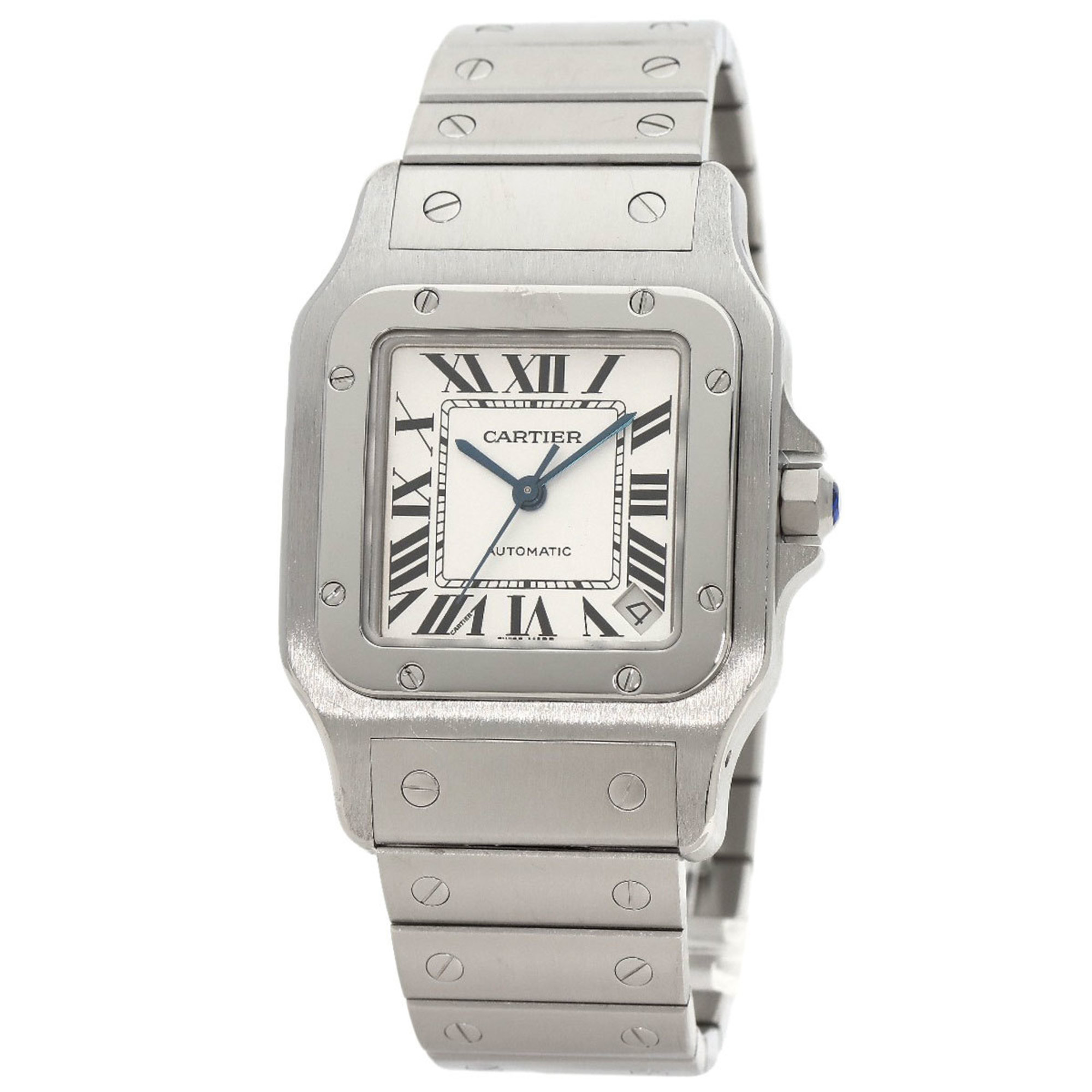 Cartier W20098D6 Santos Galbe XL Watch Stainless Steel SS Men's CARTIER