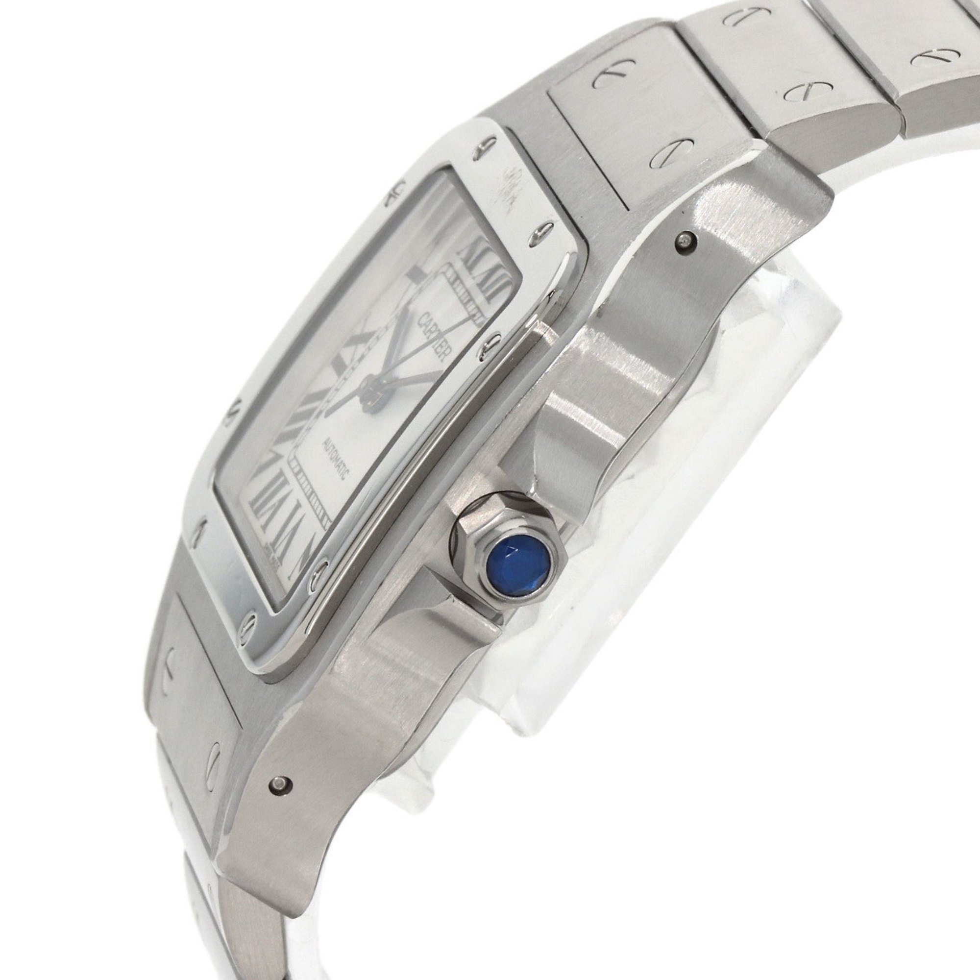 Cartier W20098D6 Santos Galbe XL Watch Stainless Steel SS Men's CARTIER