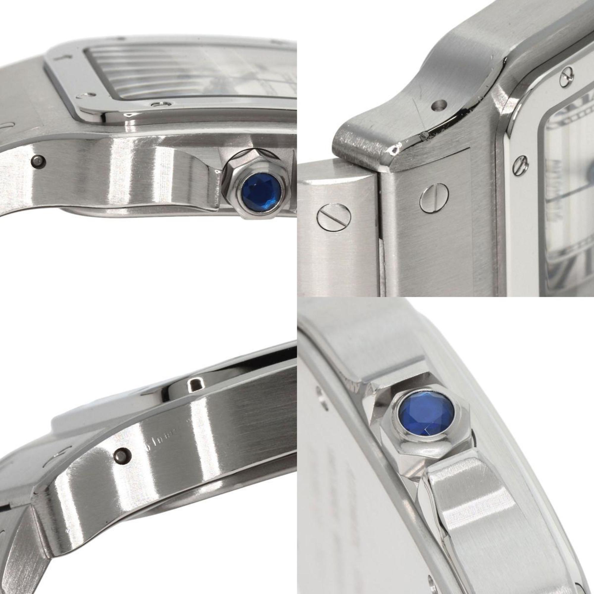 Cartier W20098D6 Santos Galbe XL Watch Stainless Steel SS Men's CARTIER