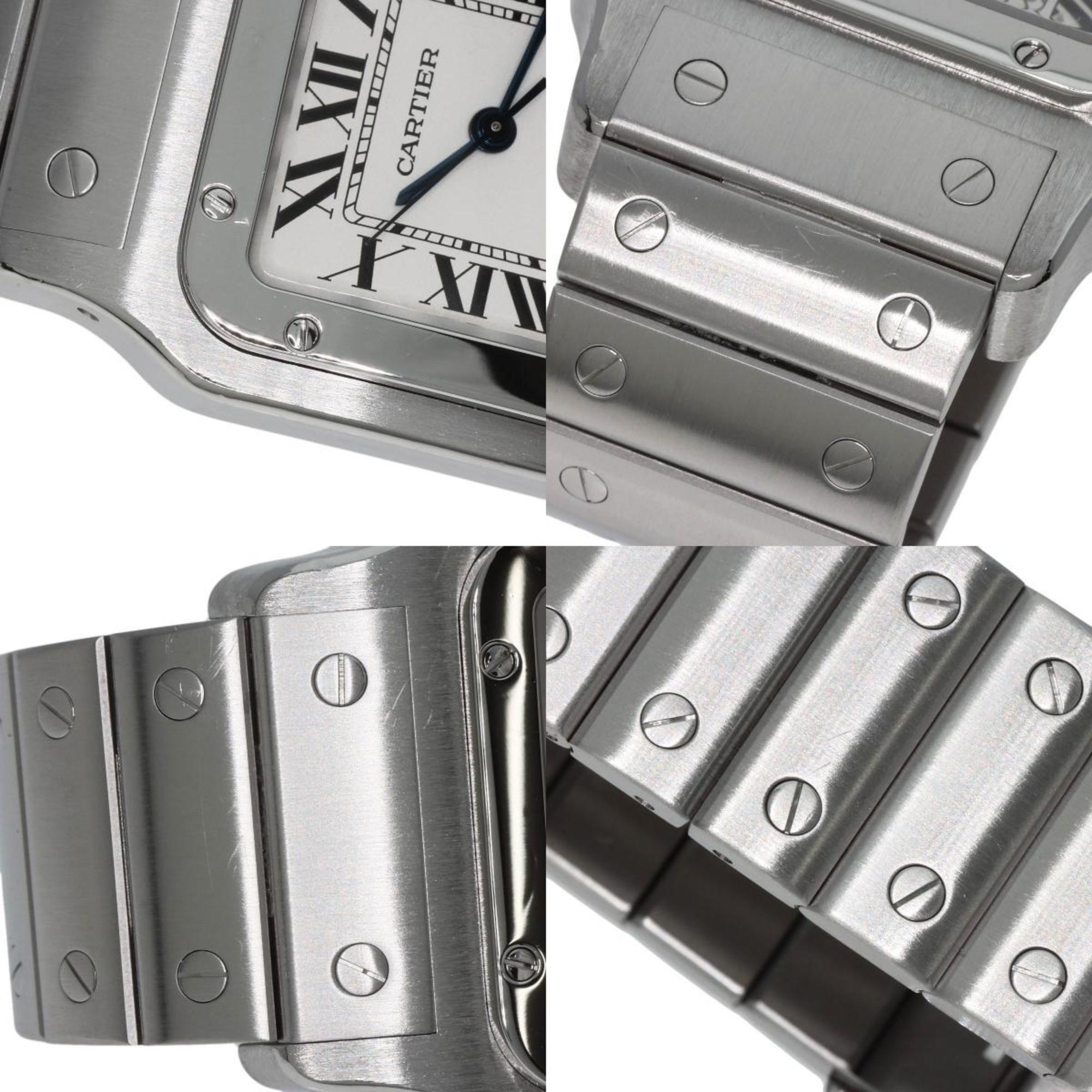 Cartier W20098D6 Santos Galbe XL Watch Stainless Steel SS Men's CARTIER