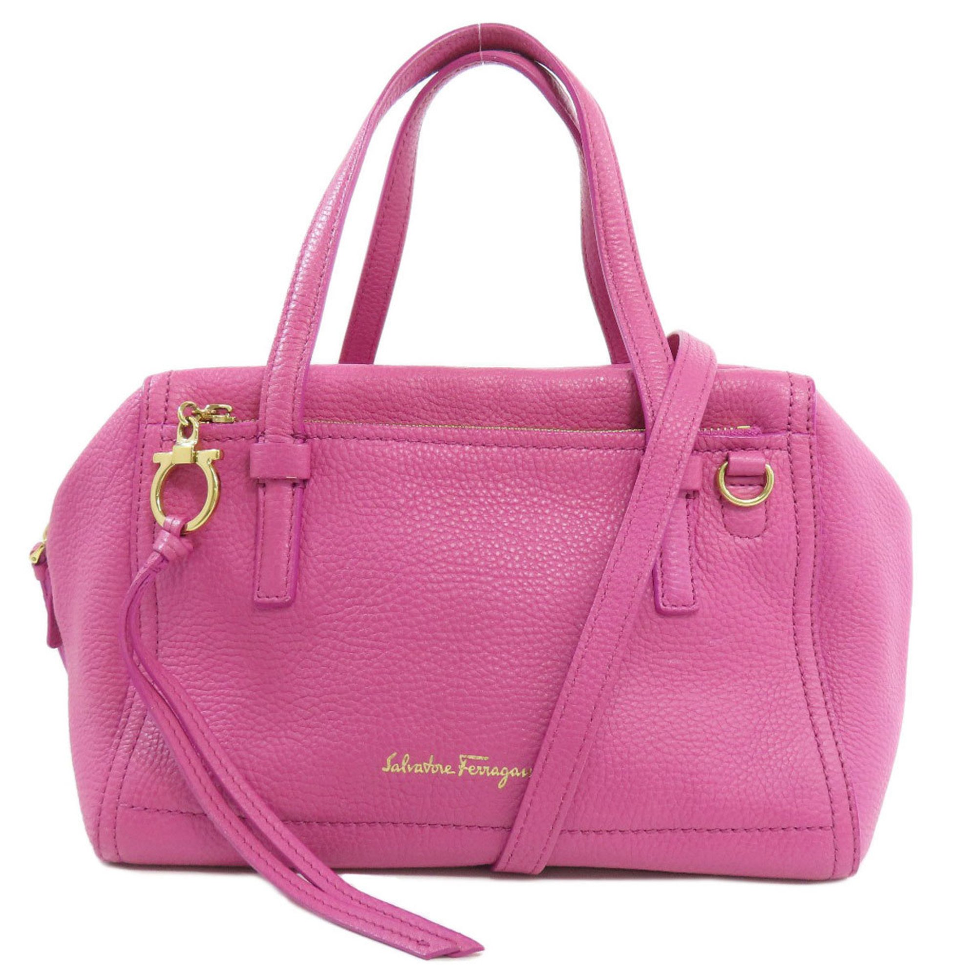 Salvatore Ferragamo handbag leather women's