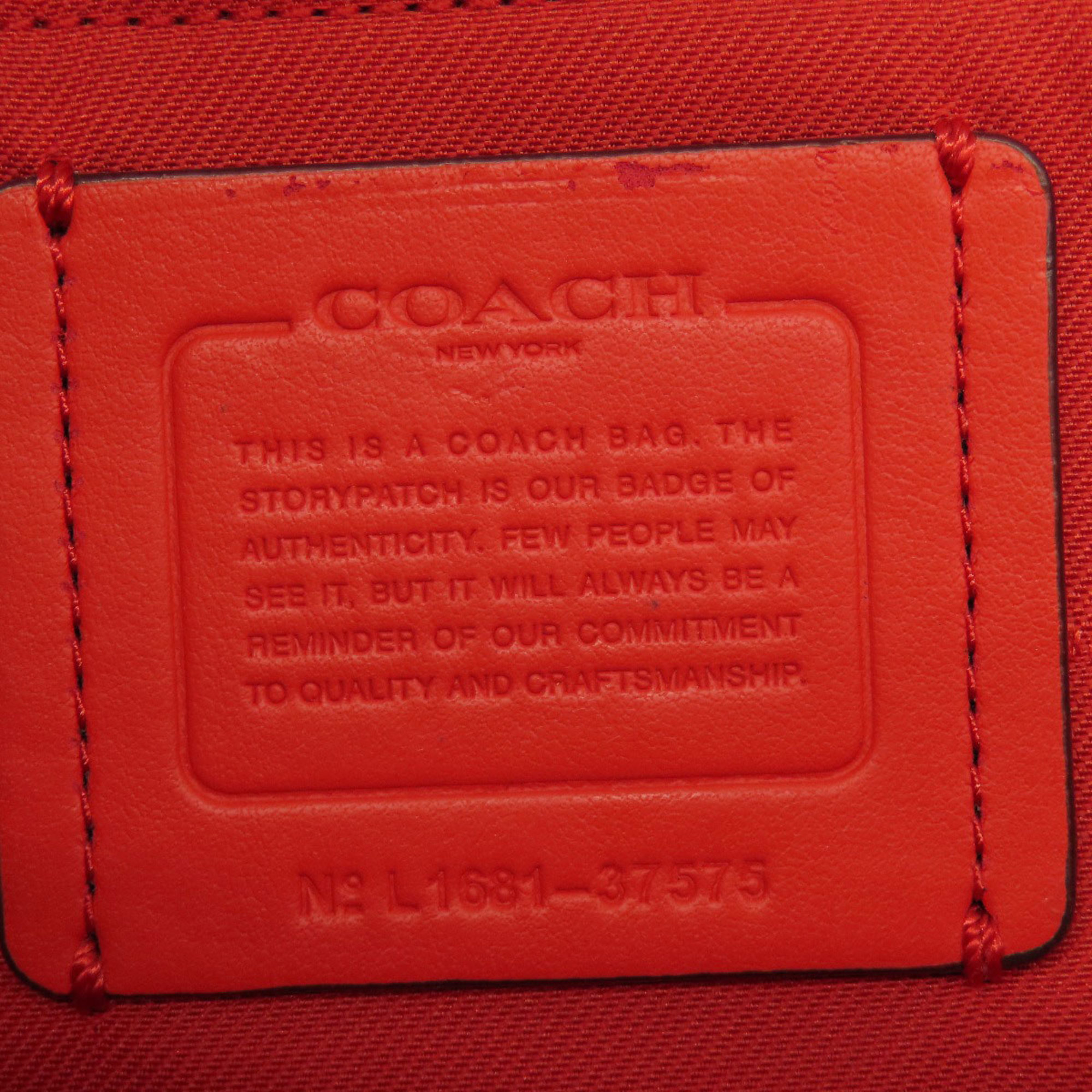 Coach 37575 Handbag Leather Women's COACH