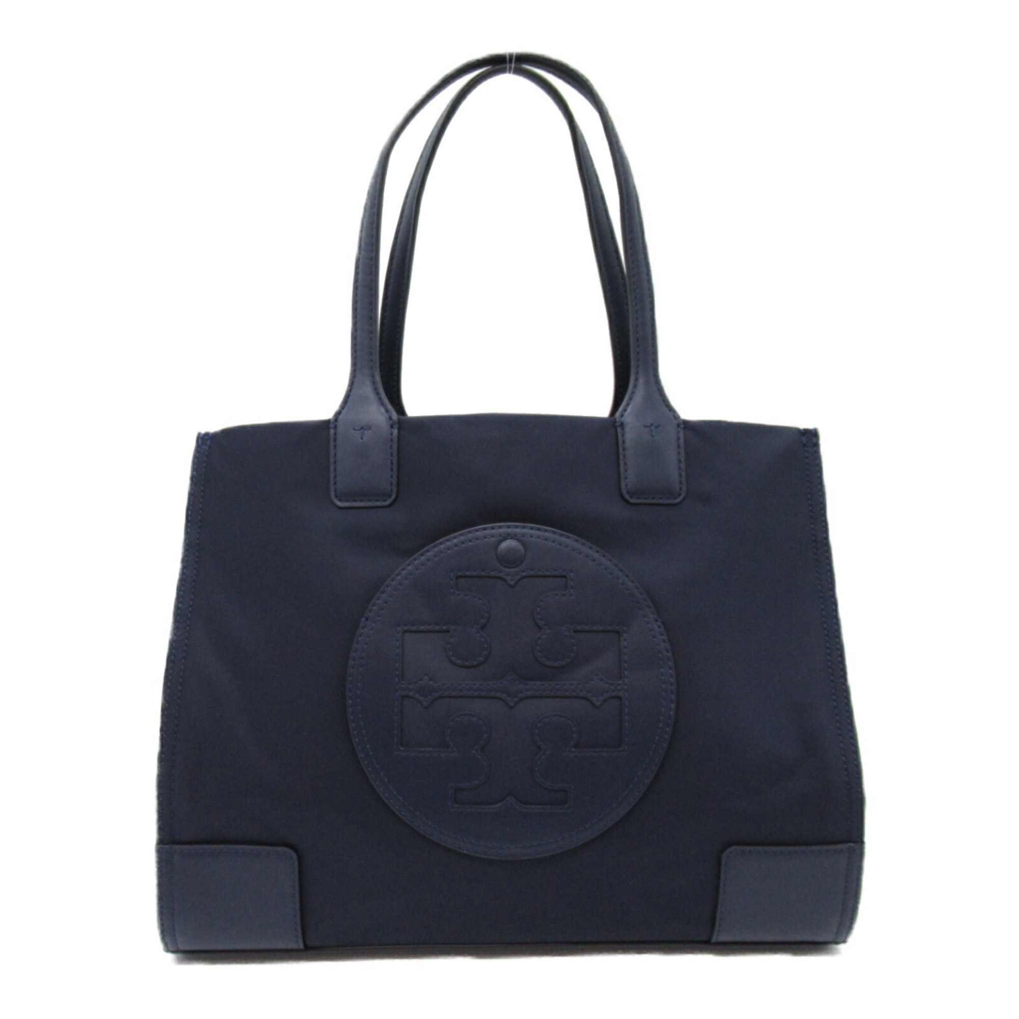 Tory Burch Bag Nylon Leather Men's Women's Navy 88578405