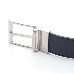 BALLY Belt Leather Men's Navy Black 6304878