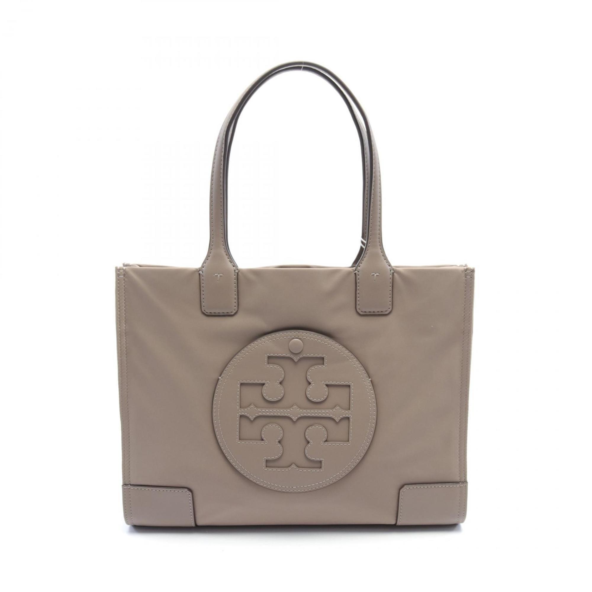 Tory Burch ELLA SAMLL TOTE Ella Small Tote Bag Nylon Leather Women's Beige 88578082