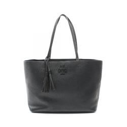 Tory Burch McGraw Tote Bag Leather Women's Black