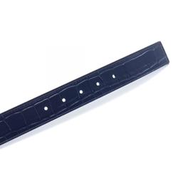 BALLY Belt Leather Men's Navy 6307590