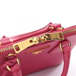 PRADA SAFFIANO LUX Handbag Bag Saffiano Leather Women's Pink BL0838