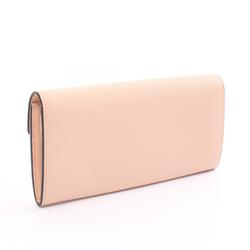 FENDI F IS Bi-fold Long Wallet Leather Women's Pink 8M0251