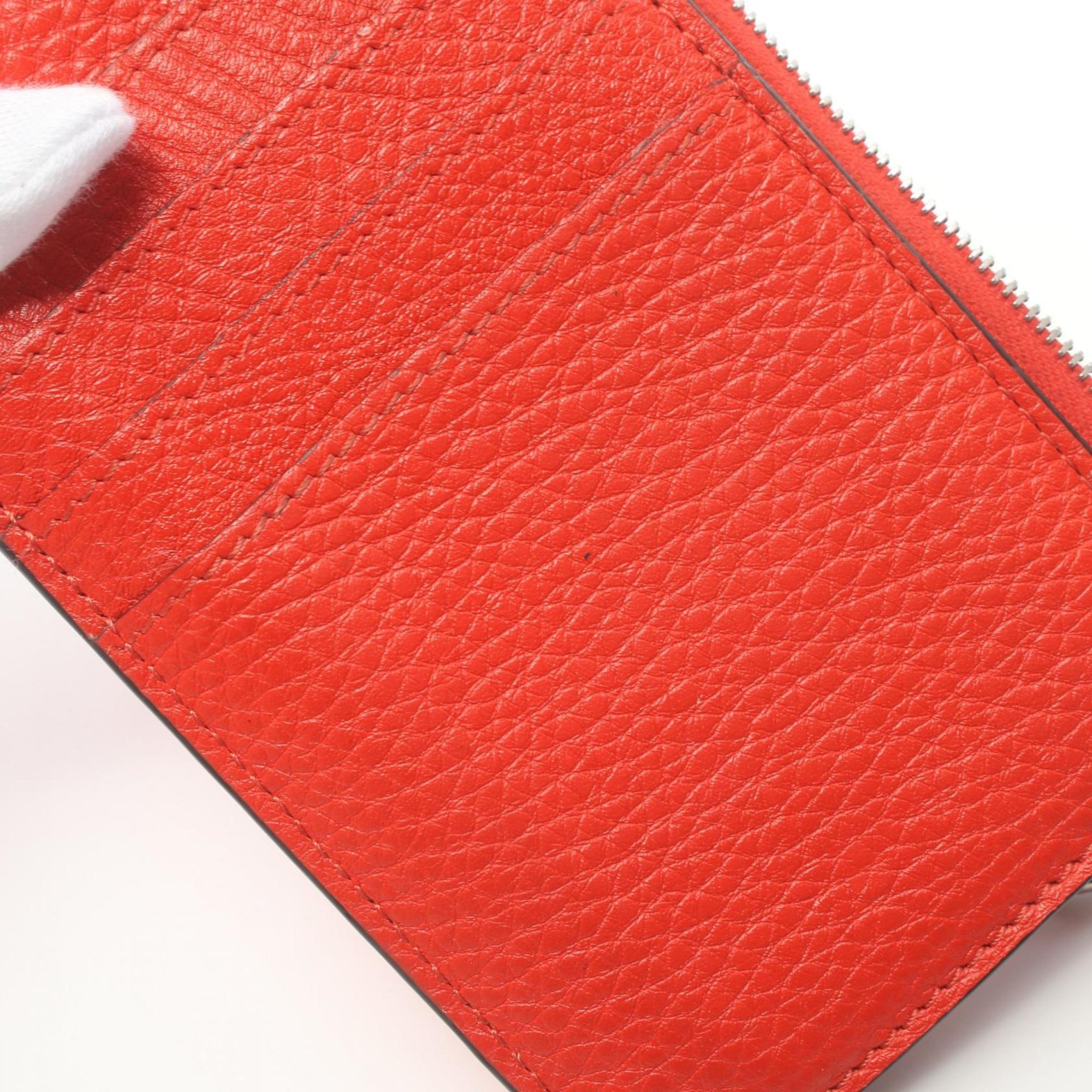 FENDI Wallets and coin cases Leather wallets for women Red