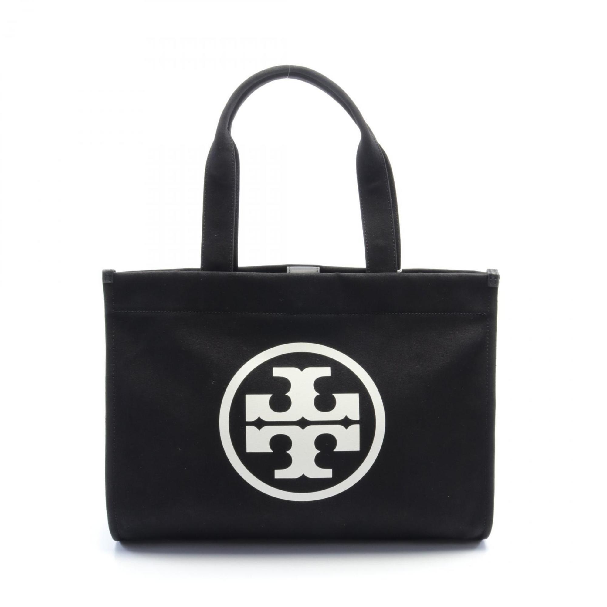 Tory Burch ELLA CANVAS TOTE Ella Tote Bag Canvas Women's Black 148792002