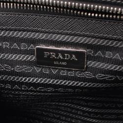 Prada SAFFIANO TRAVEL Shoulder Bag Saffiano Leather Men's Women's Black VA0982