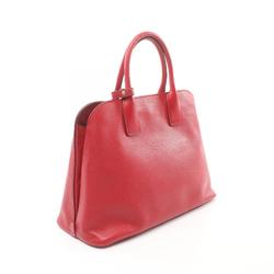 PRADA SAFFIANO CUIR Handbag Bag Saffiano Leather Women's Red BN2554