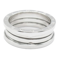 BVLGARI B-zero1 Ring, K18WG (White Gold), Men's, Women's, Silver