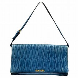 Miu Miu Miu Matelasse Leather Bags Handbags Shoulder Clutch for Women