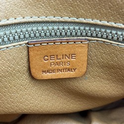 CELINE Macadam Pattern DM92 Beige Shoulder Bag for Women