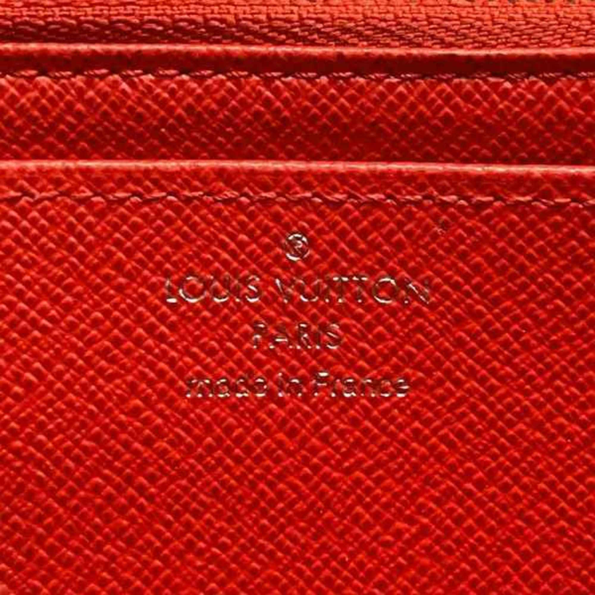 Louis Vuitton Epi Portefeuille Twist M61179 Coquelicot Long Wallet for Women