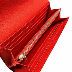 Louis Vuitton Epi Portefeuille Twist M61179 Coquelicot Long Wallet for Women