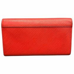 Louis Vuitton Epi Portefeuille Twist M61179 Coquelicot Long Wallet for Women