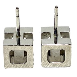 Hermes Cage d'Ache Cube Accessory Earrings for Women