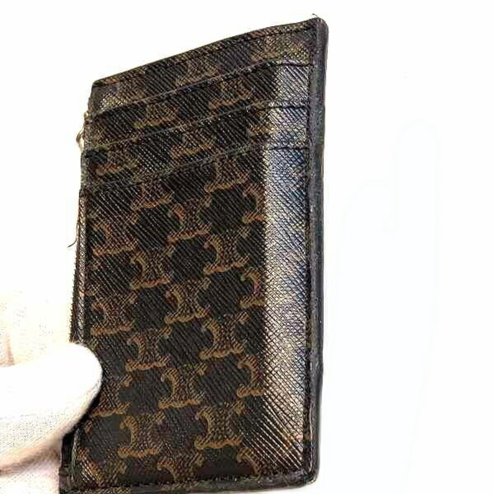 CELINE Triomphe Wallets, coin cases, business card holders, men's and women's wallets