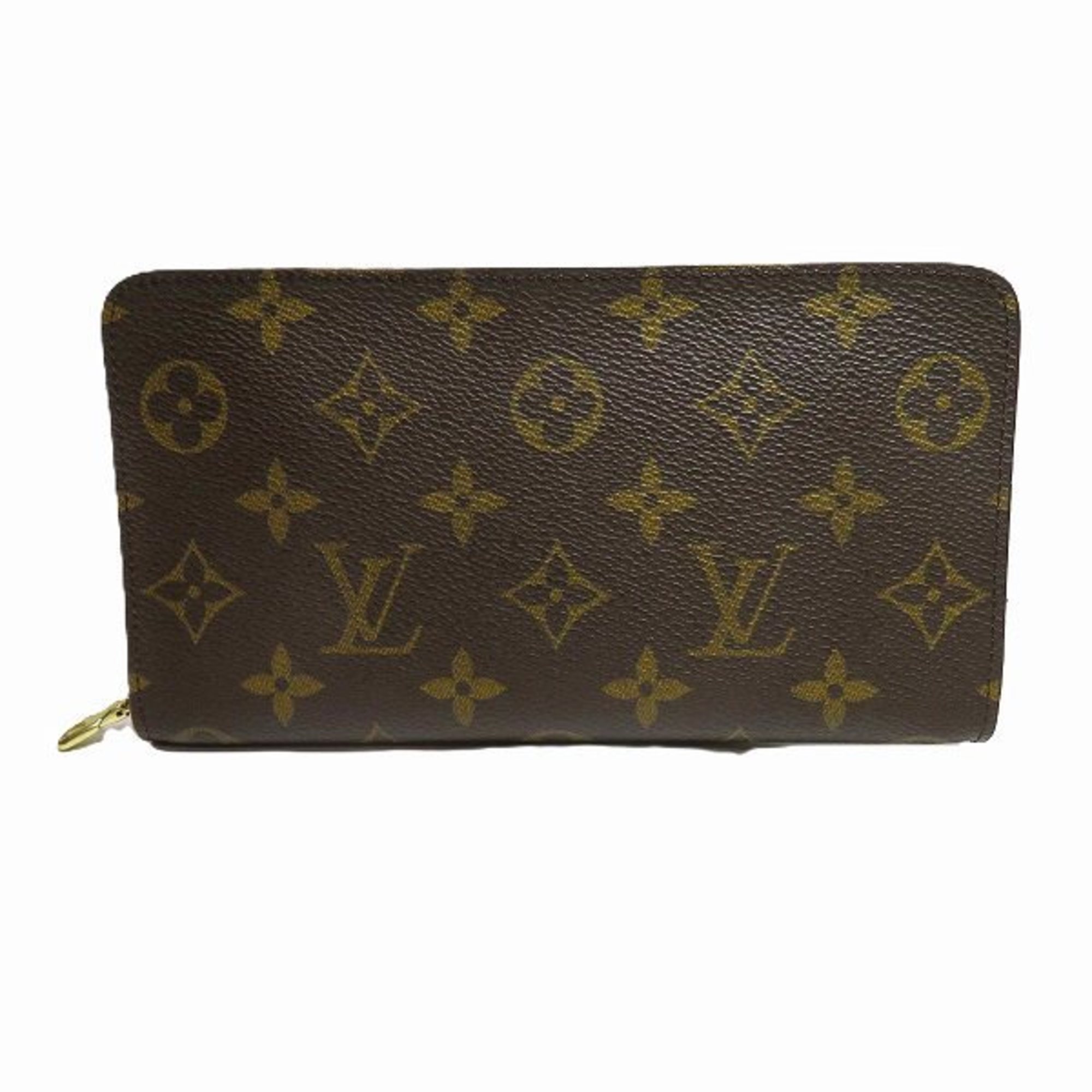 Louis Vuitton Monogram Porto Monnaie Zip M61727 Wallet Long Men's Women's