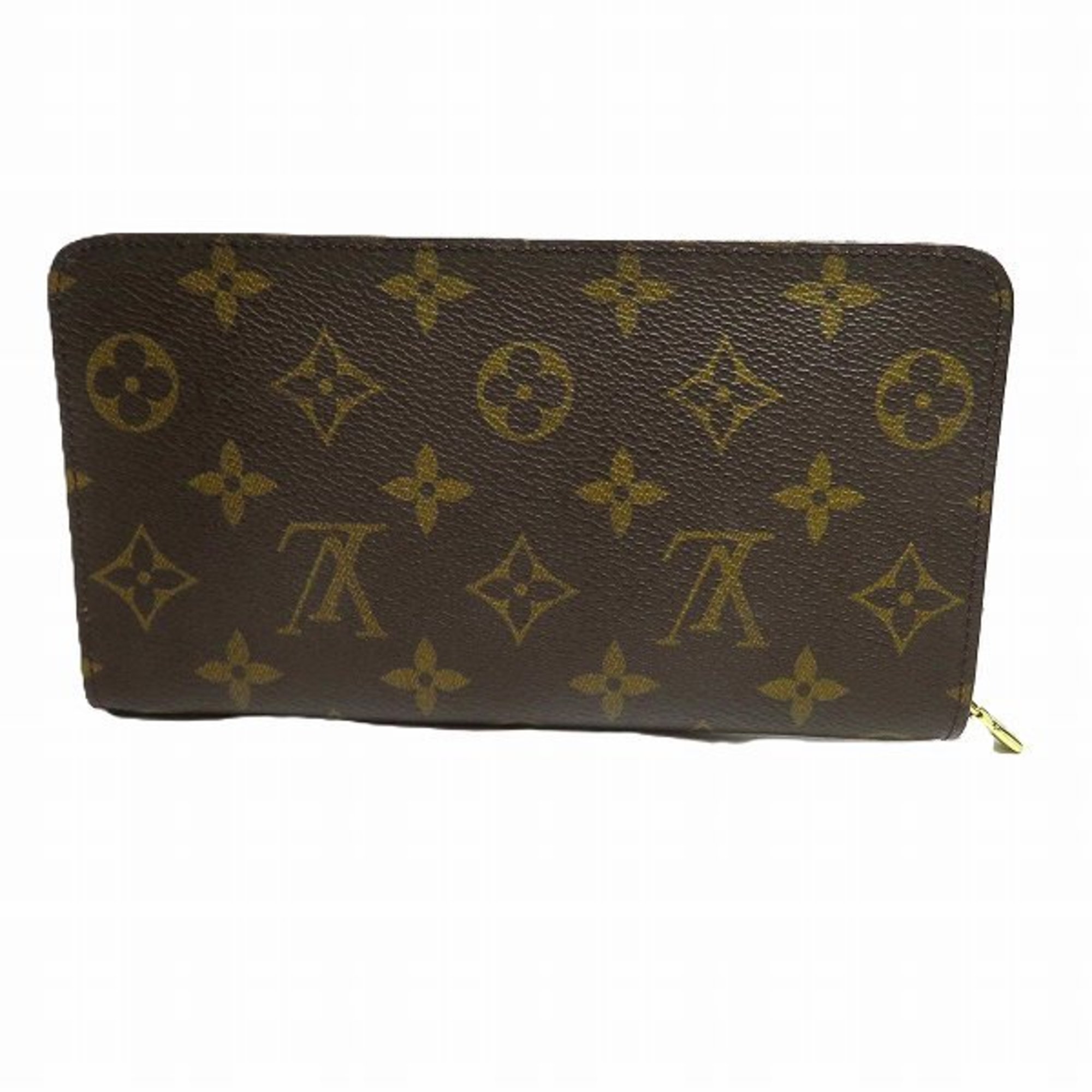 Louis Vuitton Monogram Porto Monnaie Zip M61727 Wallet Long Men's Women's