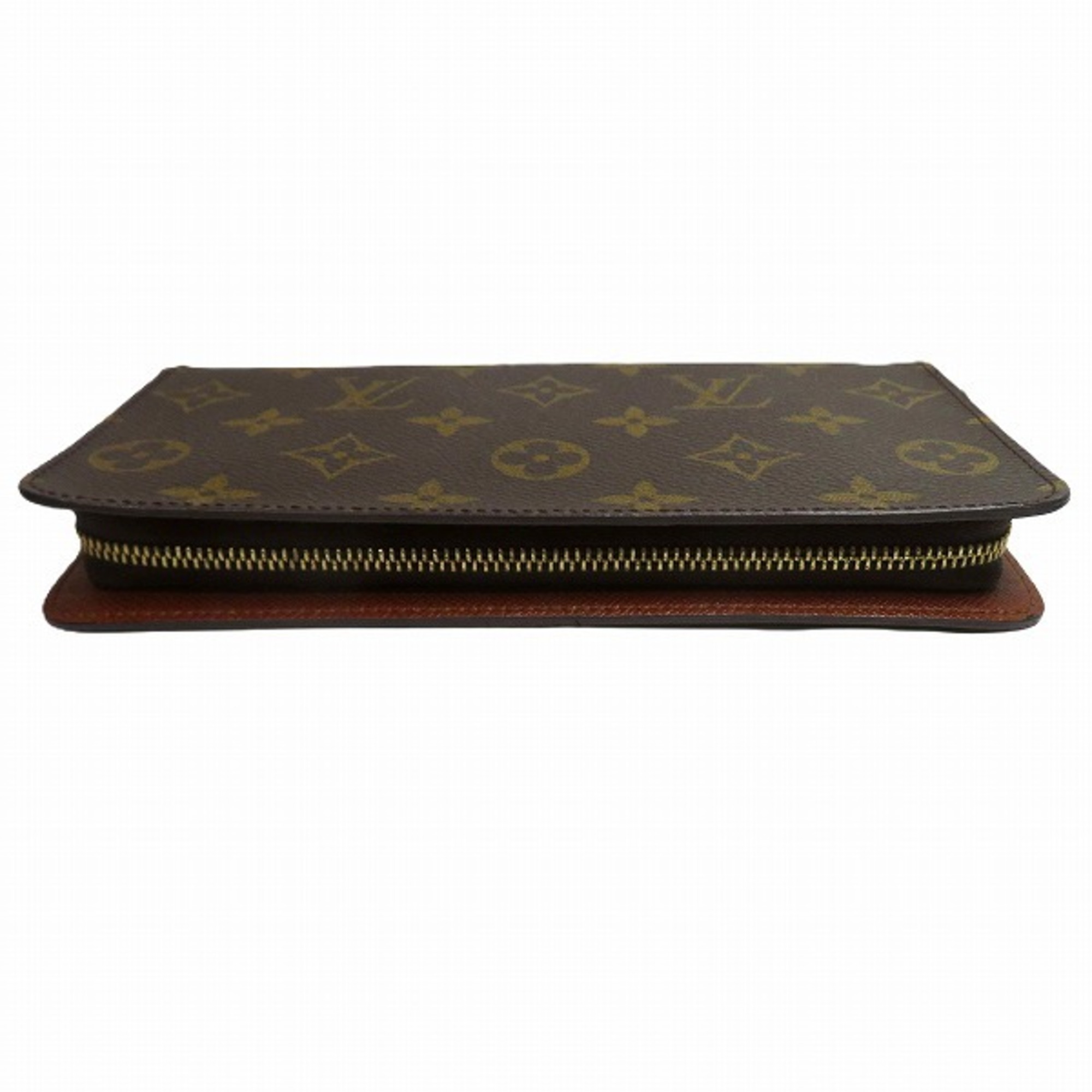 Louis Vuitton Monogram Porto Monnaie Zip M61727 Wallet Long Men's Women's