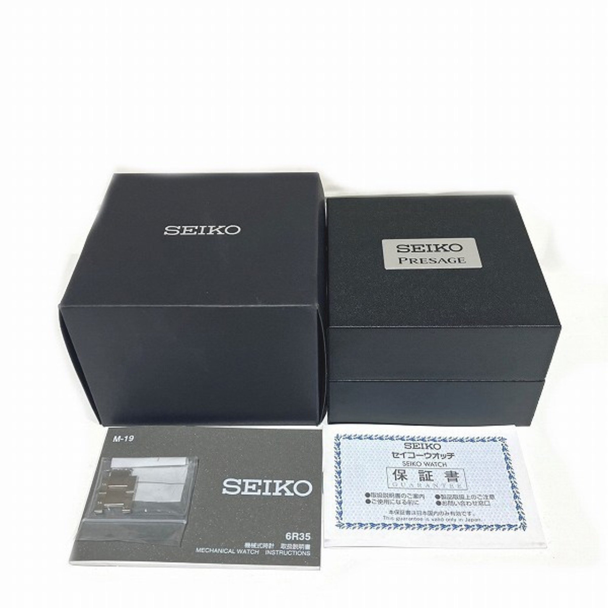 Seiko Presage Mechanical 6R35-00K0 Automatic Reissue Model 2020 Limited Edition Watch Men's Wristwatch