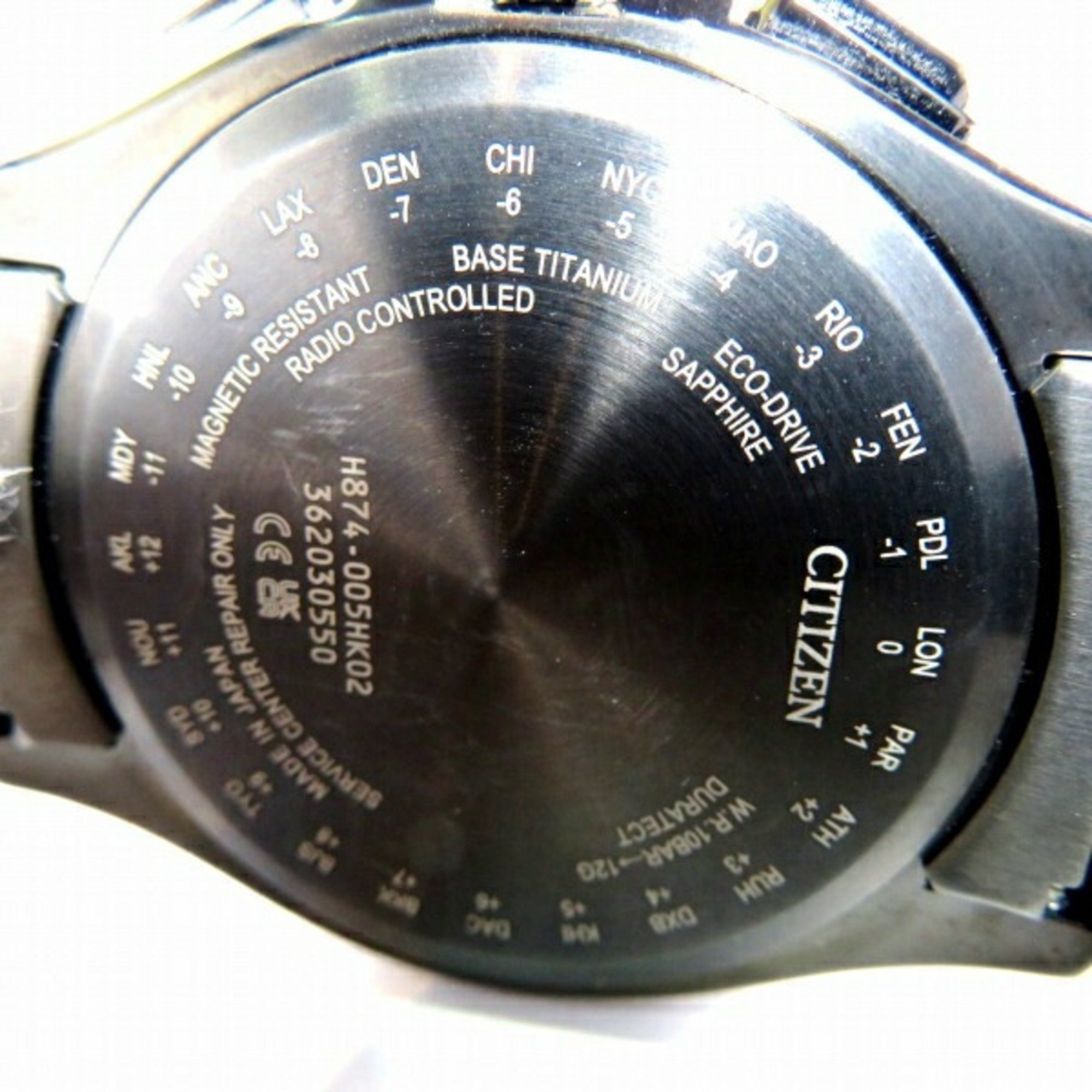 Citizen Attesa BY1006-62E Radio Solar Watch Men's