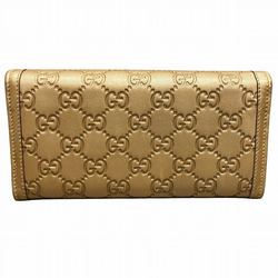 GUCCI Guccissima 232434 Interlocking Long Wallet for Men and Women