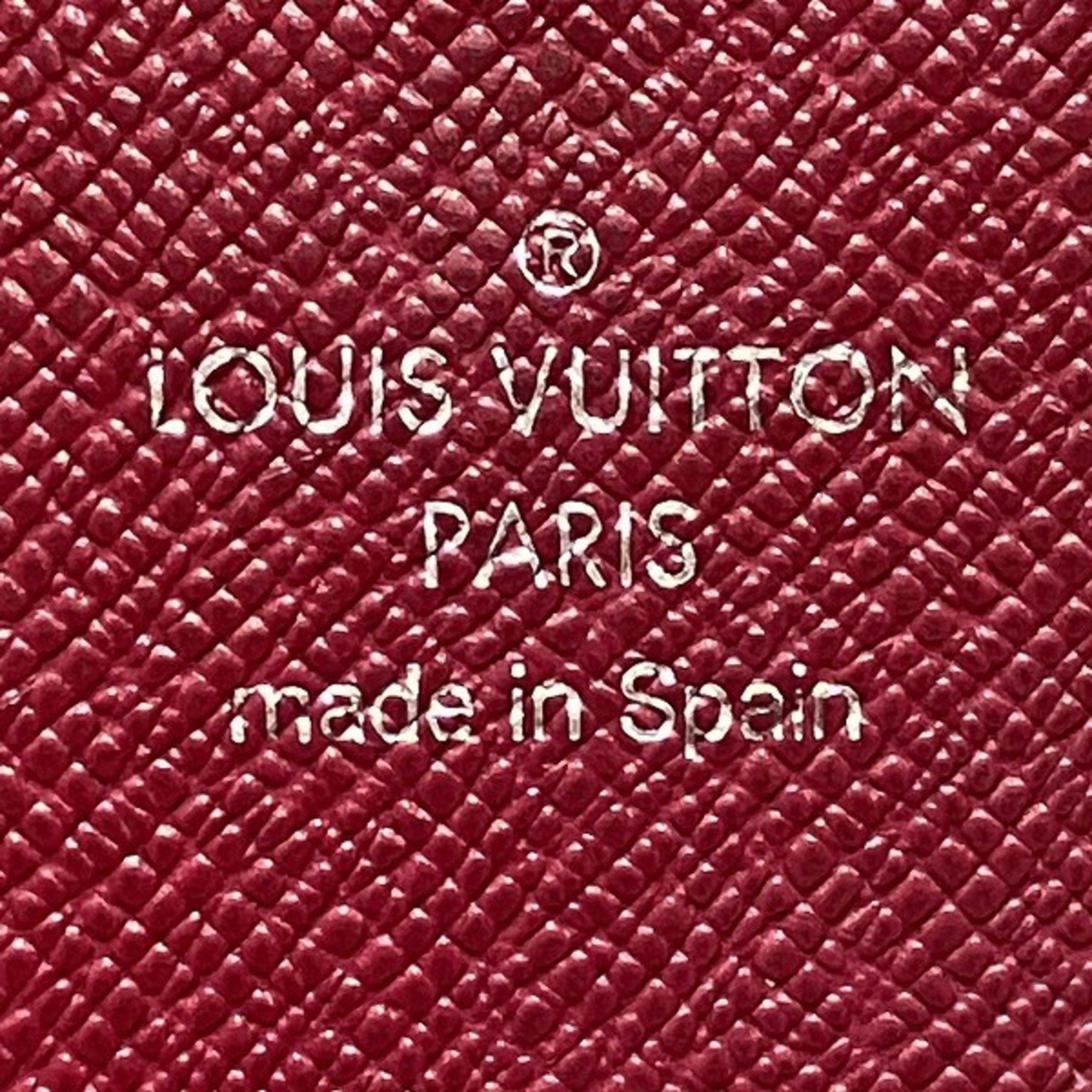 Louis Vuitton Monogram Portefeuille Marie Roulon M60498 Long Wallet Tri-fold for Women