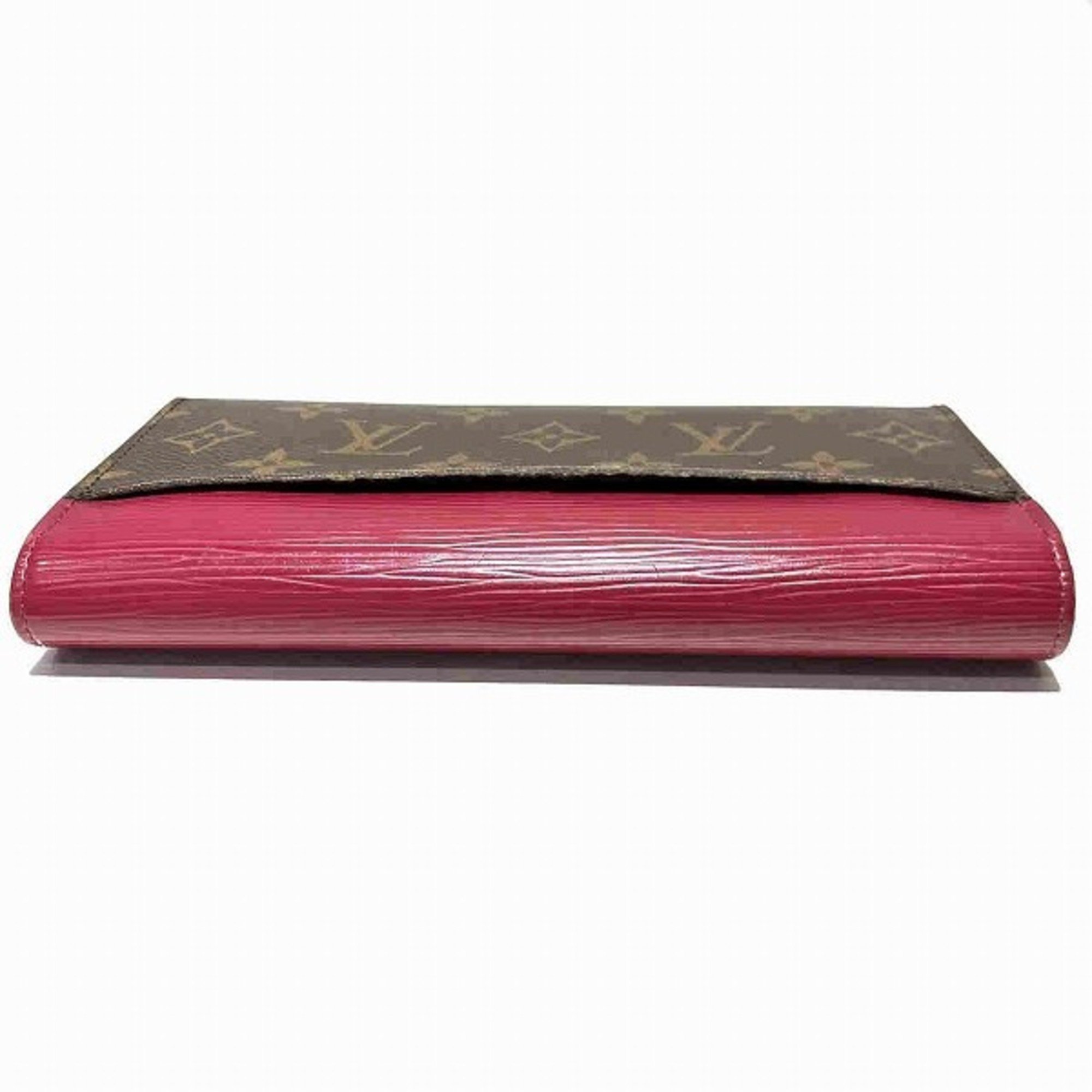 Louis Vuitton Monogram Portefeuille Marie Roulon M60498 Long Wallet Tri-fold for Women