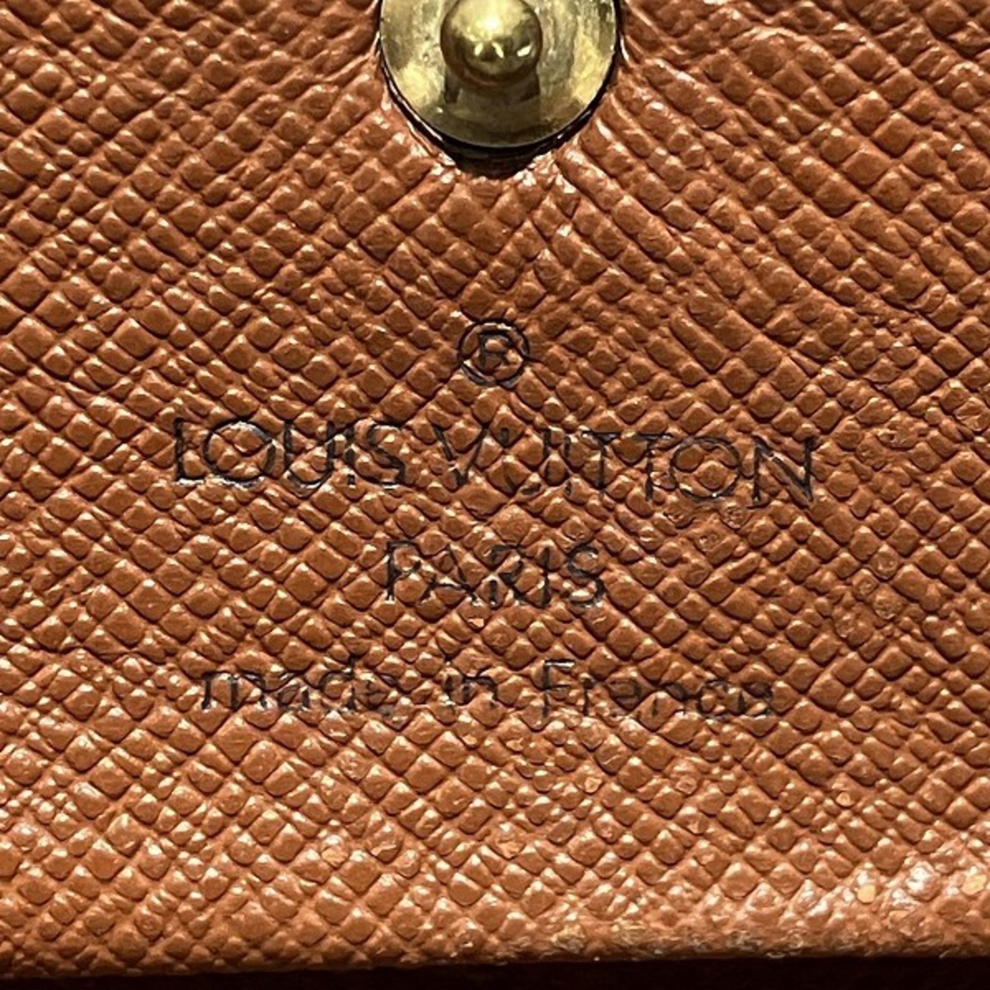 Louis Vuitton Monogram Portefeuille International M61217 Long Wallet Tri-fold for Men and Women