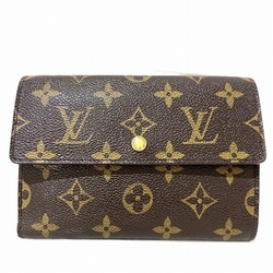 Louis Vuitton Monogram Porte Tresor Etui Papier M61202 Tri-fold Wallet for Men and Women