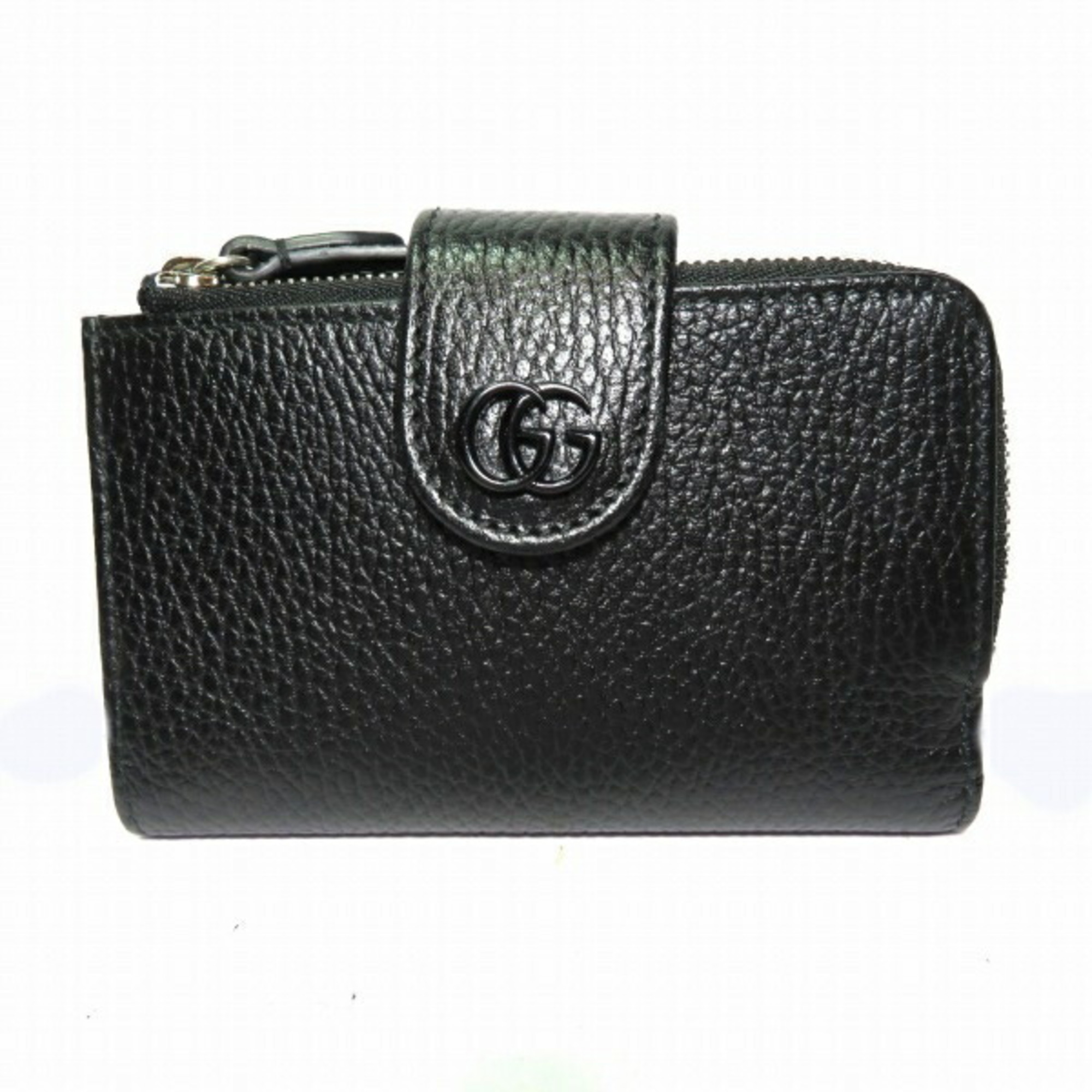 GUCCI Double G 723685 2067 L-shaped bi-fold wallet for women