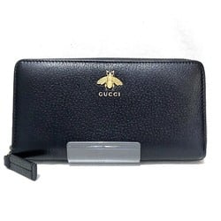 GUCCI Animalier 523667 Round Long Wallet for Men