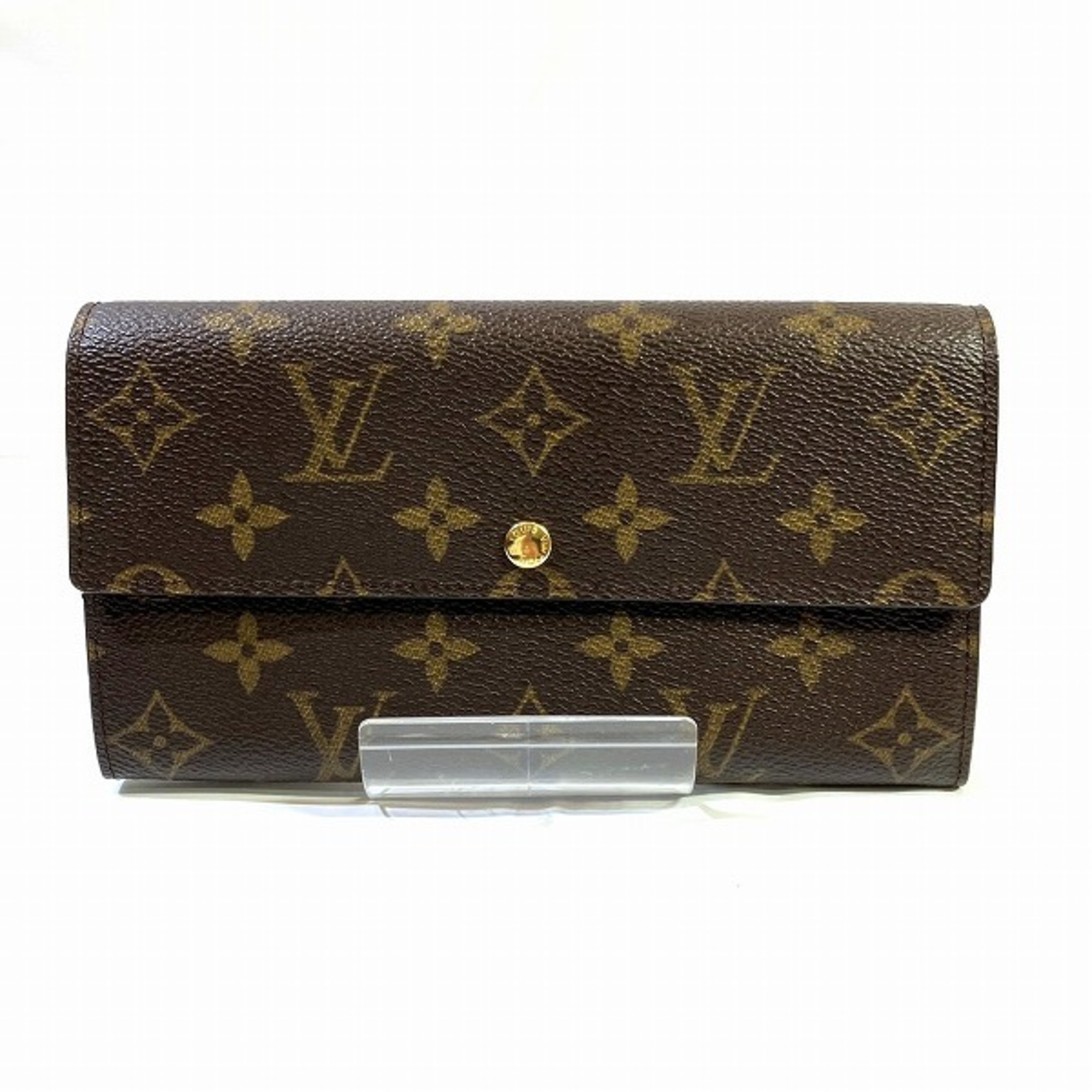 Louis Vuitton Monogram Portefeuille Sarah M61734 Long Wallet Bi-fold Men's Women's