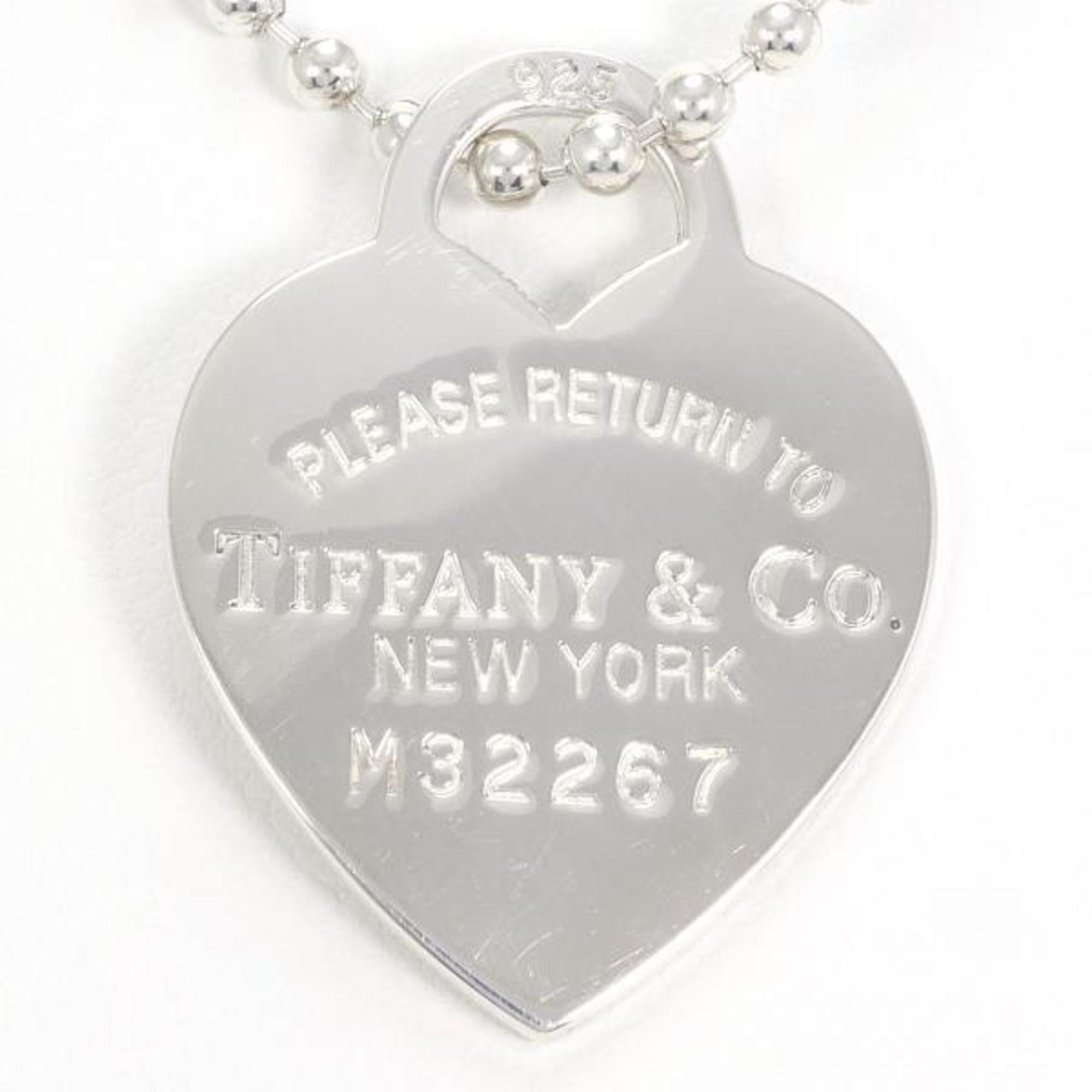 Tiffany Return to Heart Silver Necklace Total weight approx. 1.9g Approx. 87cm Similar