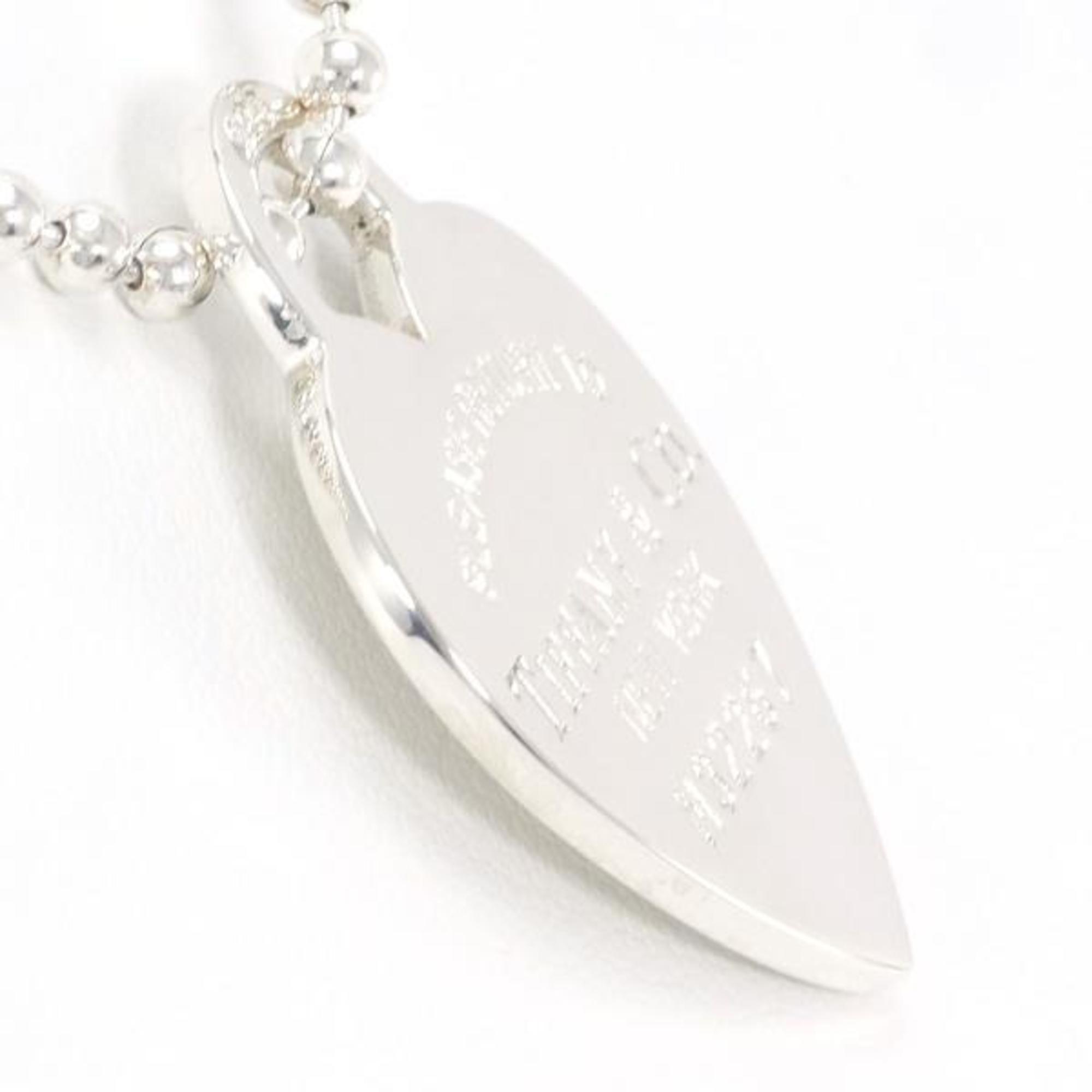 Tiffany Return to Heart Silver Necklace Total weight approx. 1.9g Approx. 87cm Similar