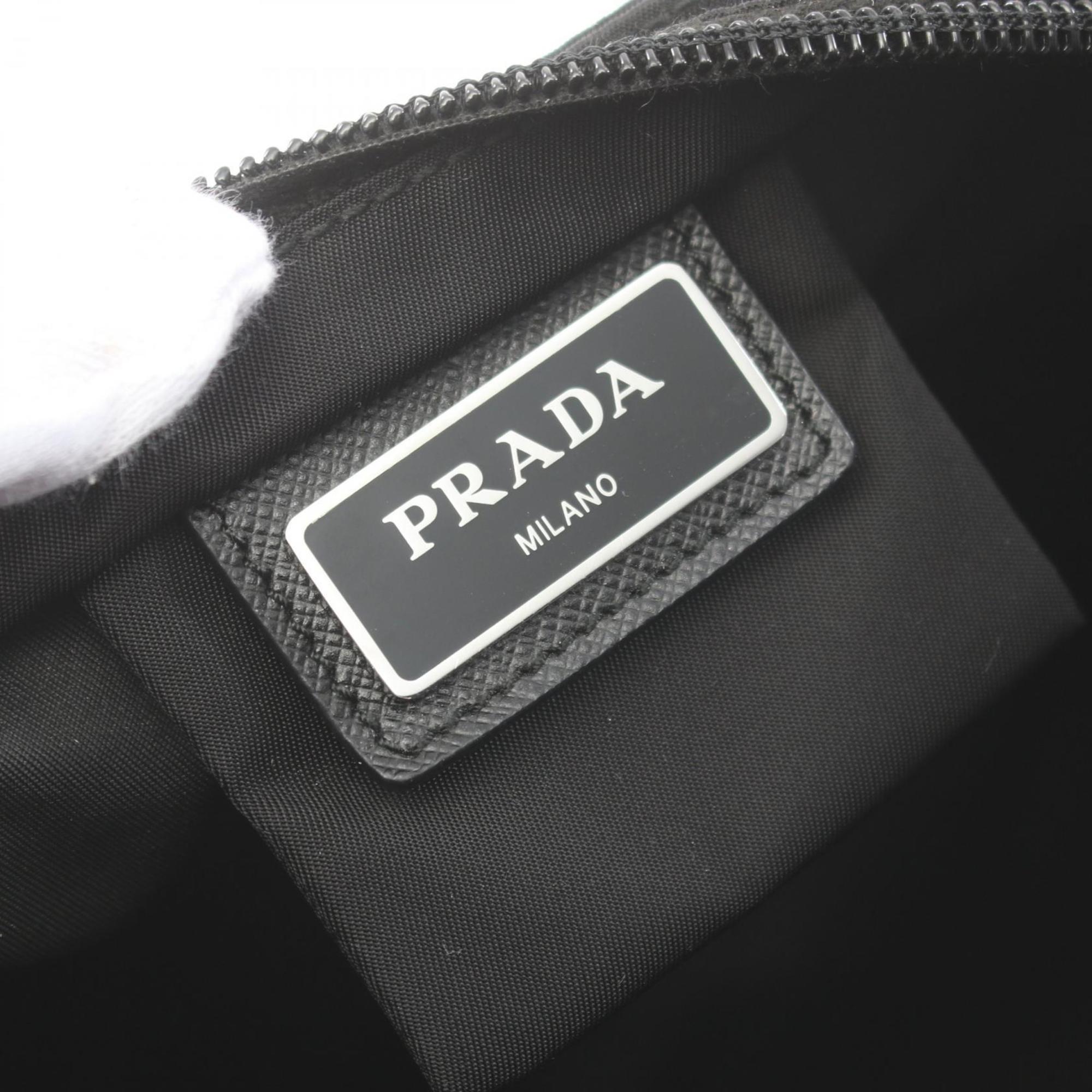 PRADA Shoulder Bag Nylon Women's Black