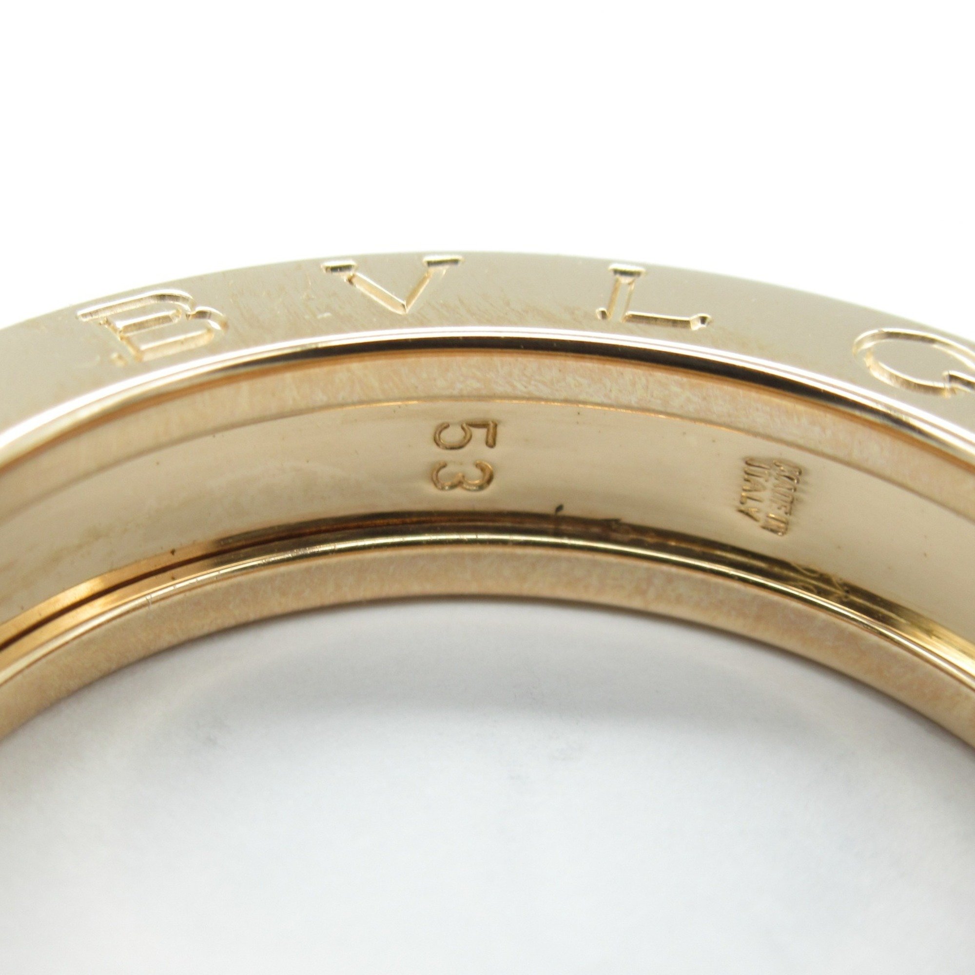 BVLGARI B-zero1 Ring K18PG (pink gold) Men's Women's Gold