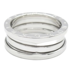 BVLGARI B-zero1 Ring, K18WG (White Gold), Men's, Women's, Silver